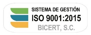 Sello ISO 9001:2015 BICERT